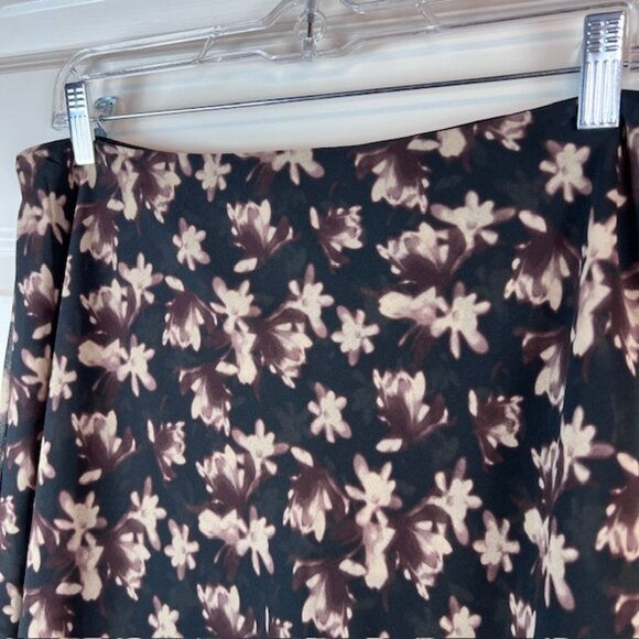 Frank And Oak Layered Floral Maxi Skirt Large Romantic Sustainable NWT - Picture 3 of 10